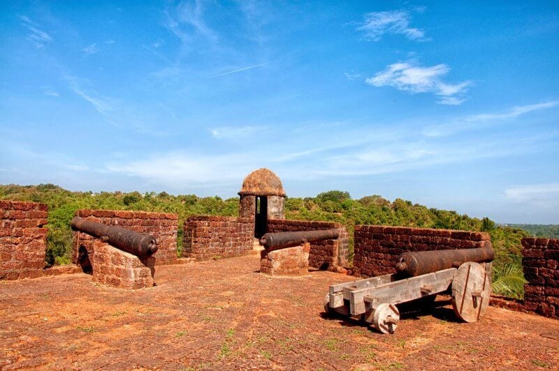 Top of Reis Magos Fort