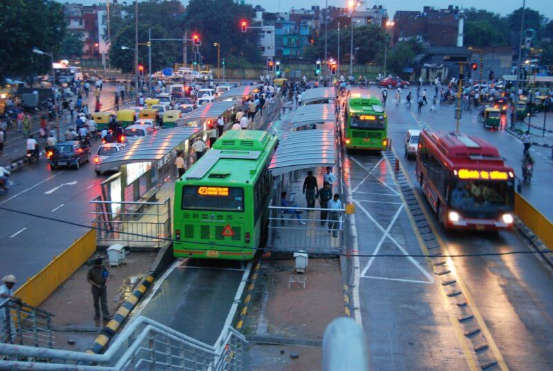 Delhi Bus Station