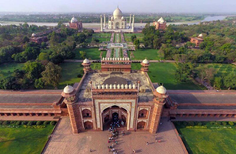 Agra sightseeing view