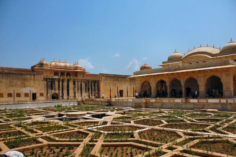 Amber Fort Landscaped Grounds