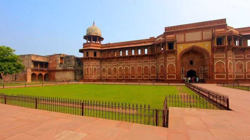 Red Fort territory in Agra