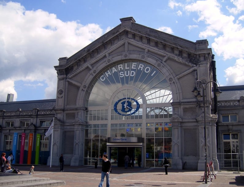 Photo Charleroi Railway Station View of Charleroi Train Station