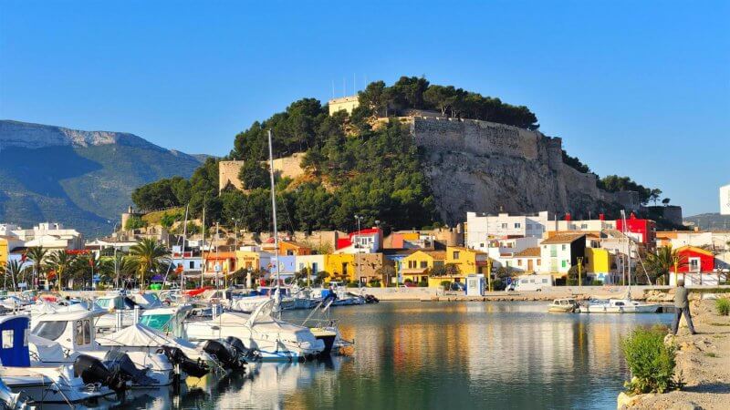 Castillo in Denia, Spain Castillo in Denia