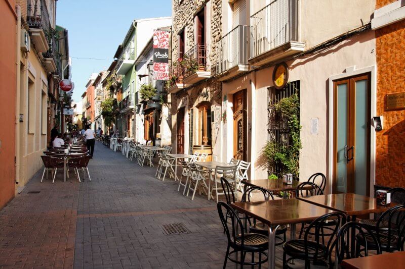 Old Town of Denia, Spain Old Town