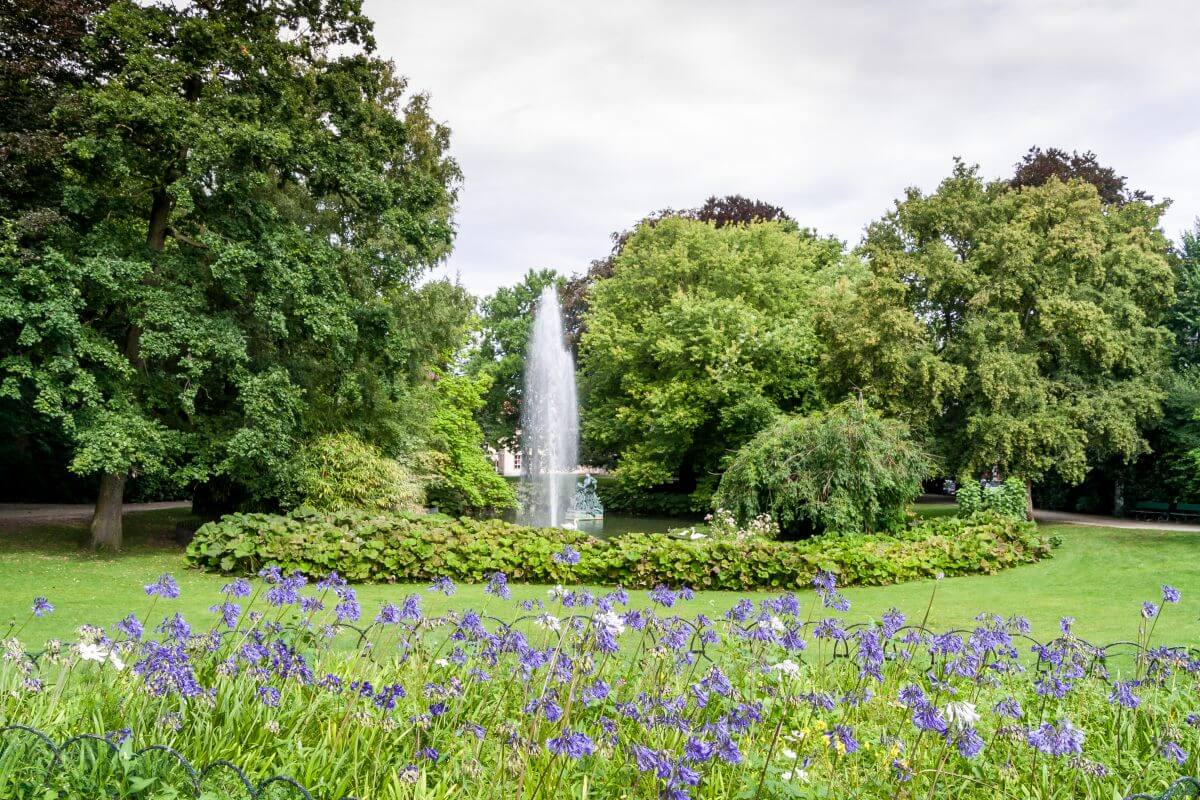Photo of the fountain in Koningin Astridpark Koningin Astridpark