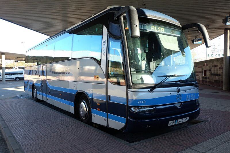 Alsa bus, Spain Alsa Bus