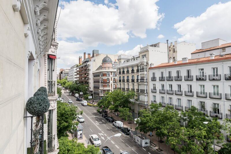 Salamanca District in Madrid, Spain Salamanca District