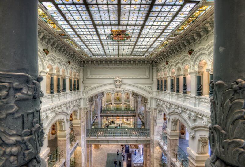 The Sibeles Palace in Madrid, Spain Cibeles Palace inside
