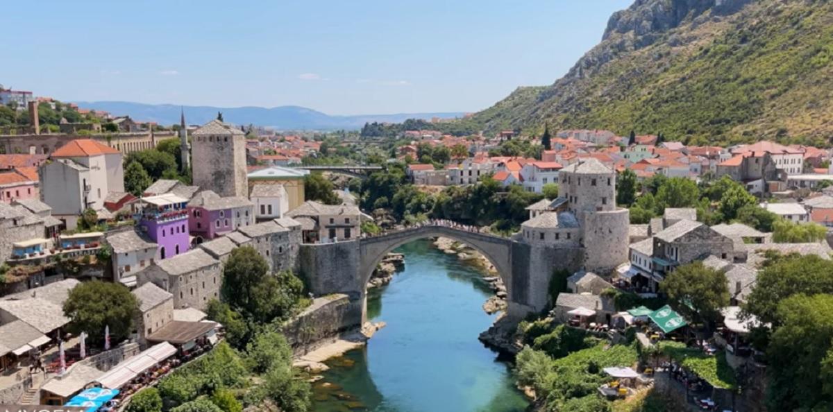 Mostar / screenshot from the video