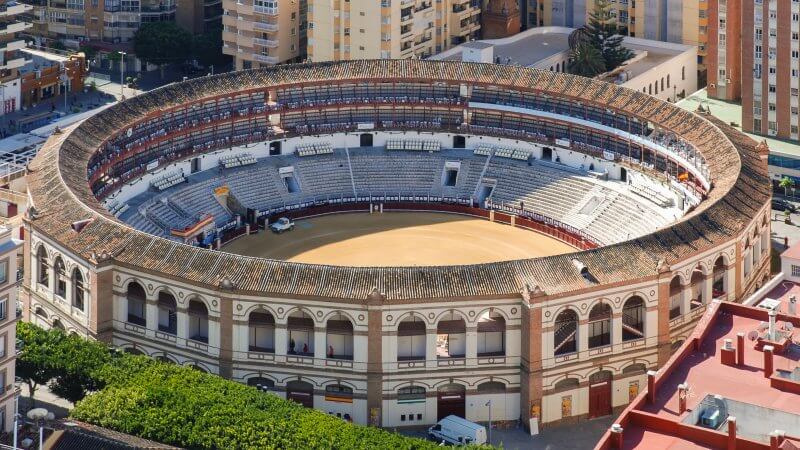 Bullring in Ronda, Spain Bullfighting arena