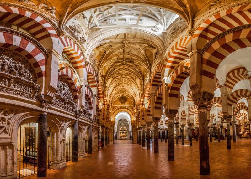 The Colonnade Hall in the Mosque, Cordoba The Column Hall in the Mosque