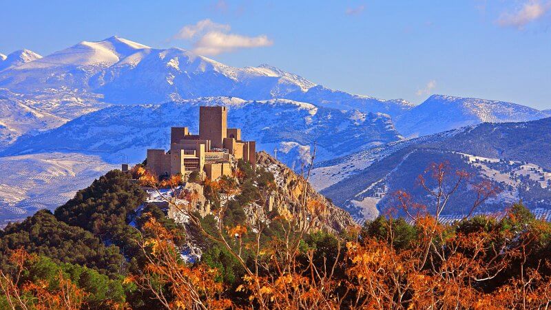 Santa Catalina Castle in Jaén, Andalusia Santa Catalina Castle