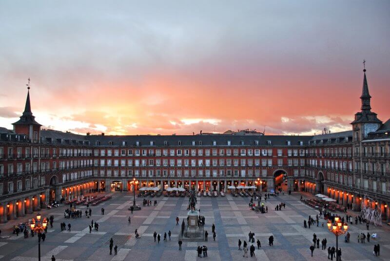 Main Square of Madrid, Spain Madrid's main Square