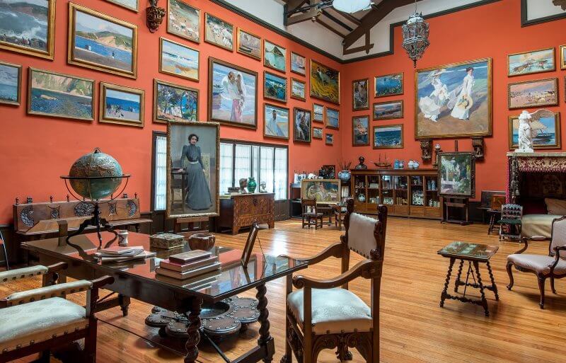 Sorolla Museum inside in Madrid, Spain Sorolla Museum inside