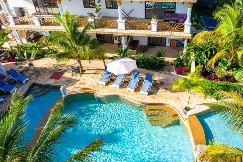 Natural Kendwa Villa Hotel with an outdoor pool Natural Kendwa Villa Hotel