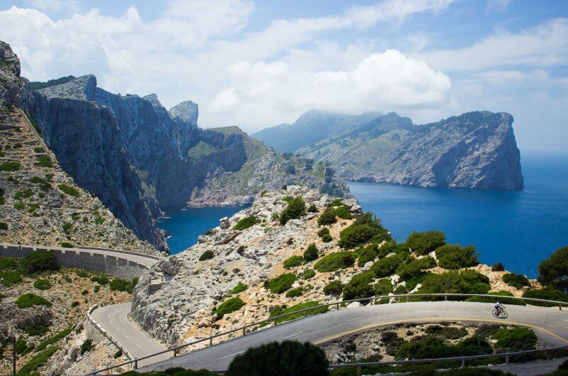 Viewpoint at Cape Formentor, Spain Viewpoint at Cape Formenтор