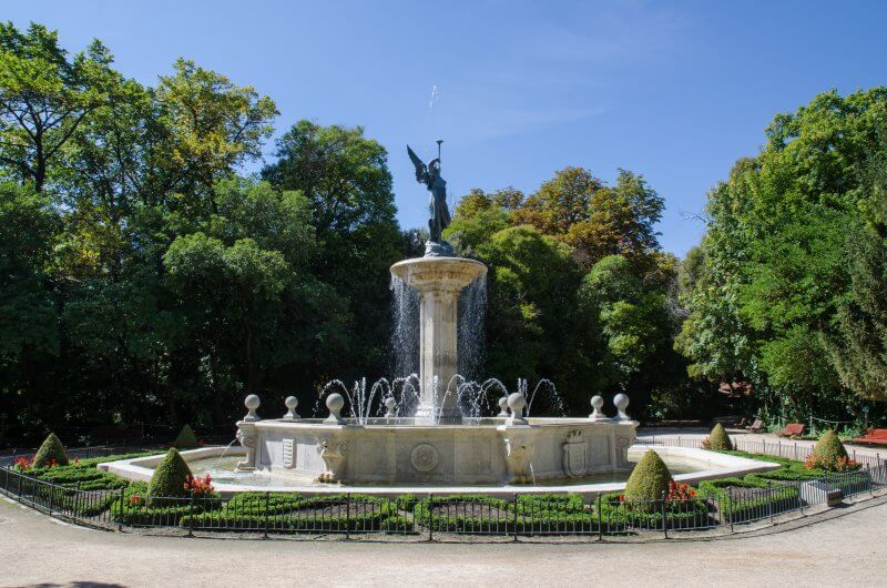 Campo Grande Park in Valladolid, Spain Campo Grande Park