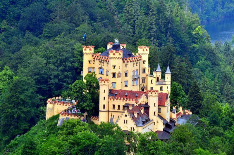 Hohenschwangau Castle in Fussen Hohenschwangau Castle