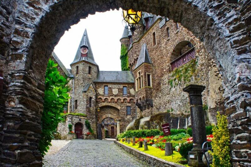Reichsburg Castle Entrance