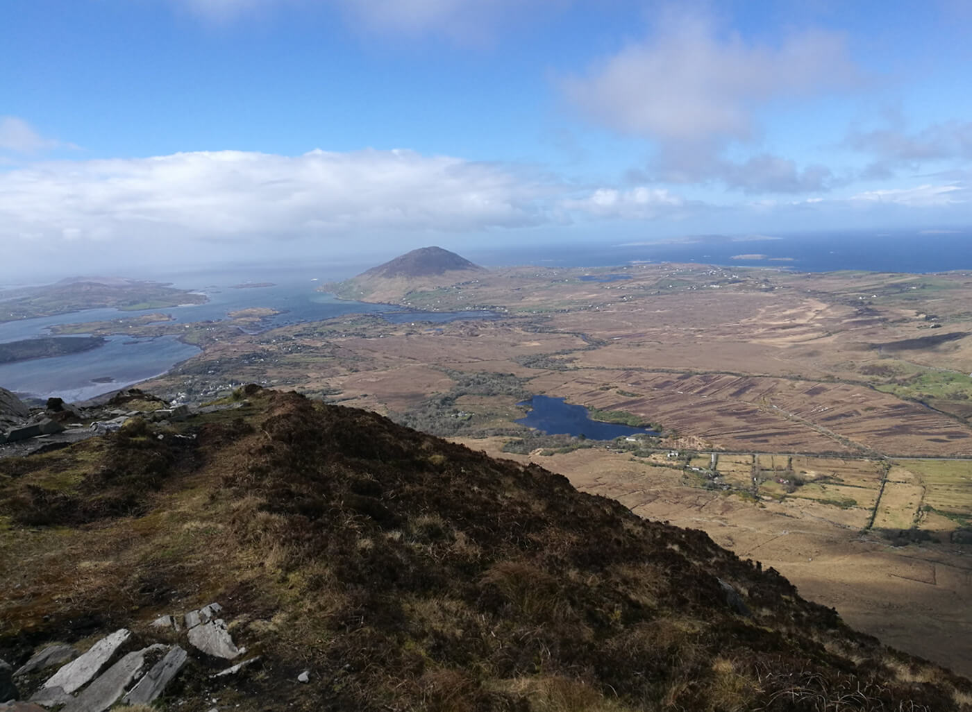 Photo of Connemara National Park from Diamond Mountain View from Diamond Hill