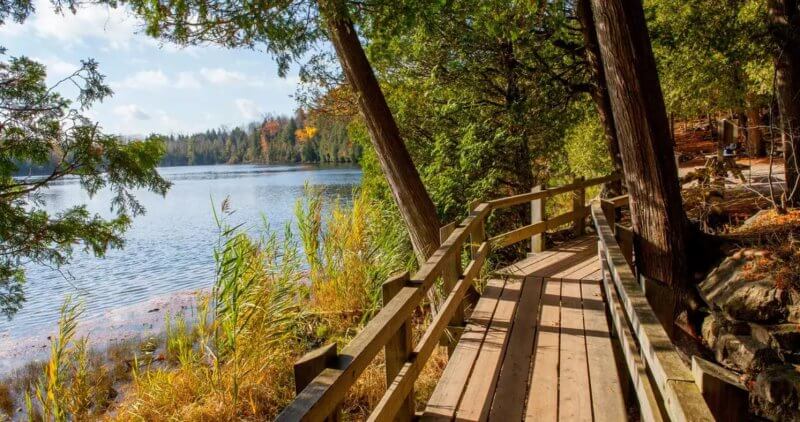Crawford Lake Preserve in Hamilton Photo: Crawford Lake Nature Reserve, Canada