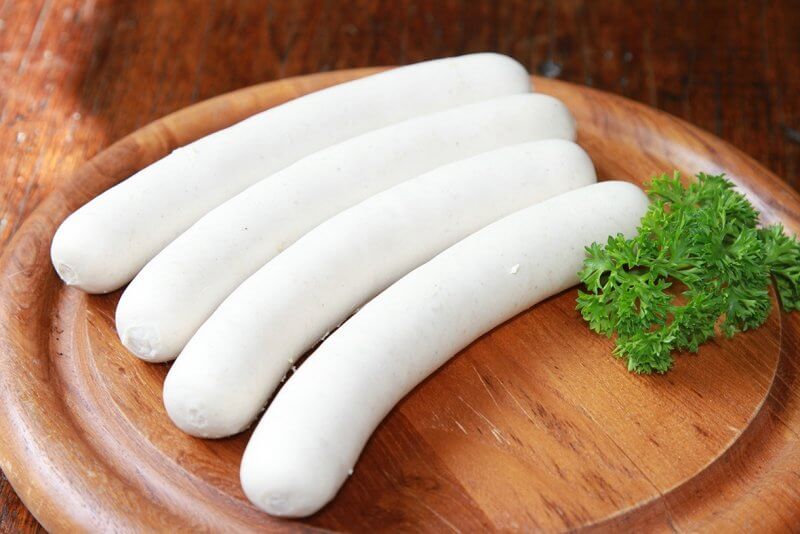 White Sausages Weißwurst White sausages