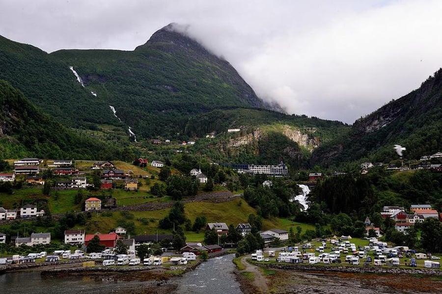 Photo of Geirangelva village Geirangelva village