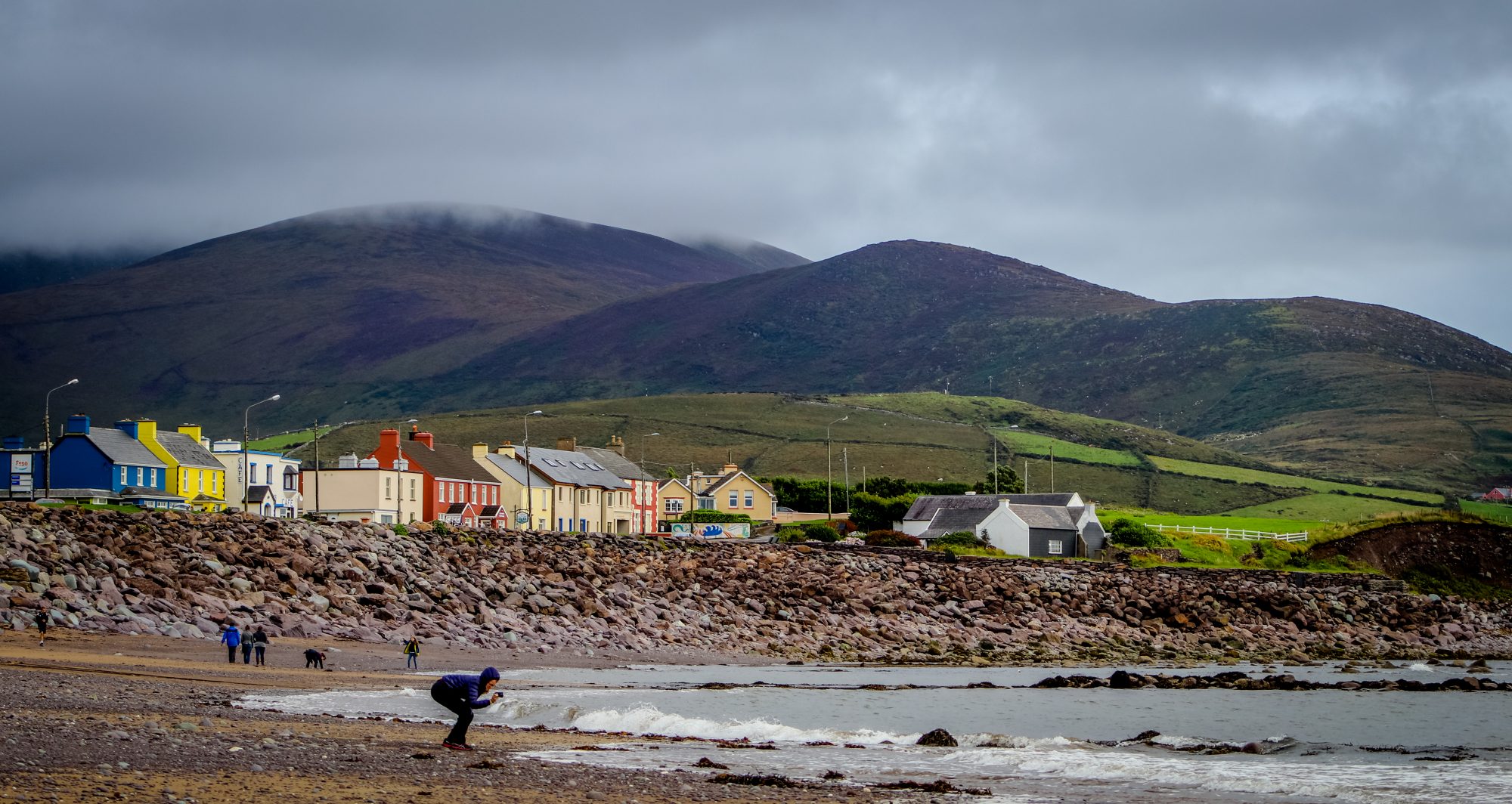 The village of Waterville on the Atlantic coast The hamlet of Waterville