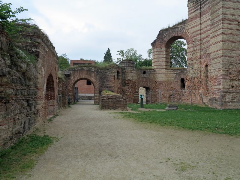 The Imperial Baths inside, city of Trier Imperial baths inside