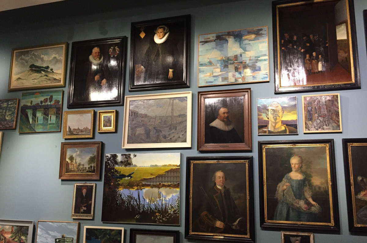 Photos of paintings in the city museum, Alkmaar Paintings in the City Museum, Alkmaar