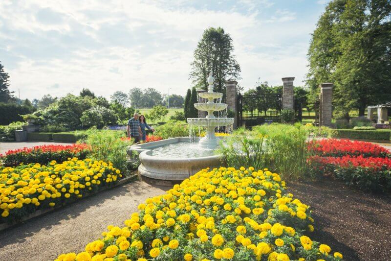 Photo: Royal Botanic Gardens, Hamilton Fountain at the Royal Botanical Gardens of Hamilton