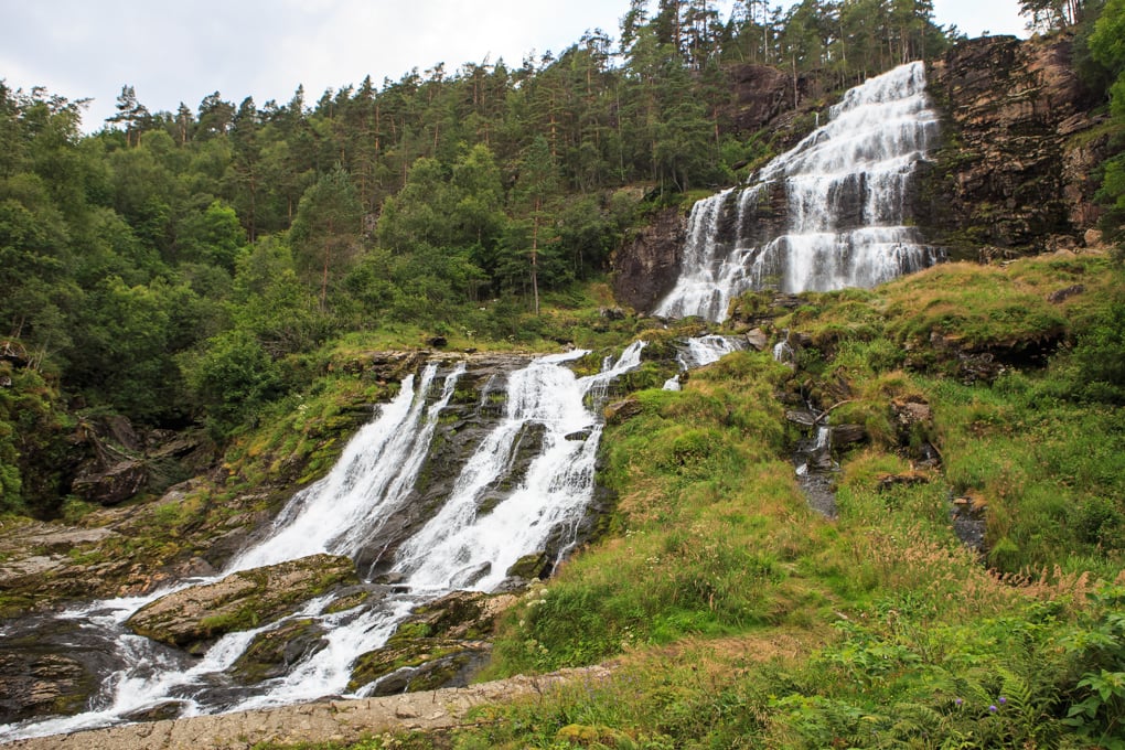 Svandalsfossen, Norway Photo: Svaldalsfossen
