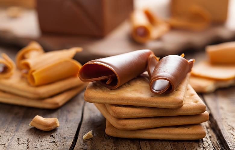 Norway's national dish is brunost with cookies Norwegian Brunost cheese