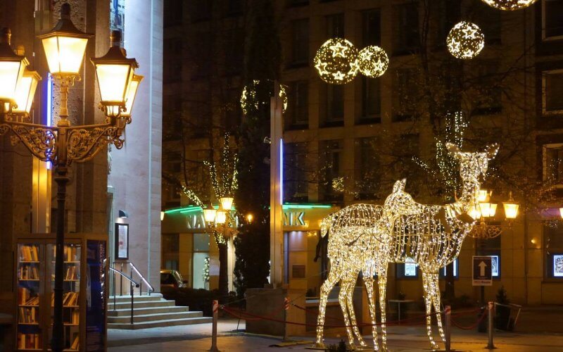 Light show at the Essen Light Week