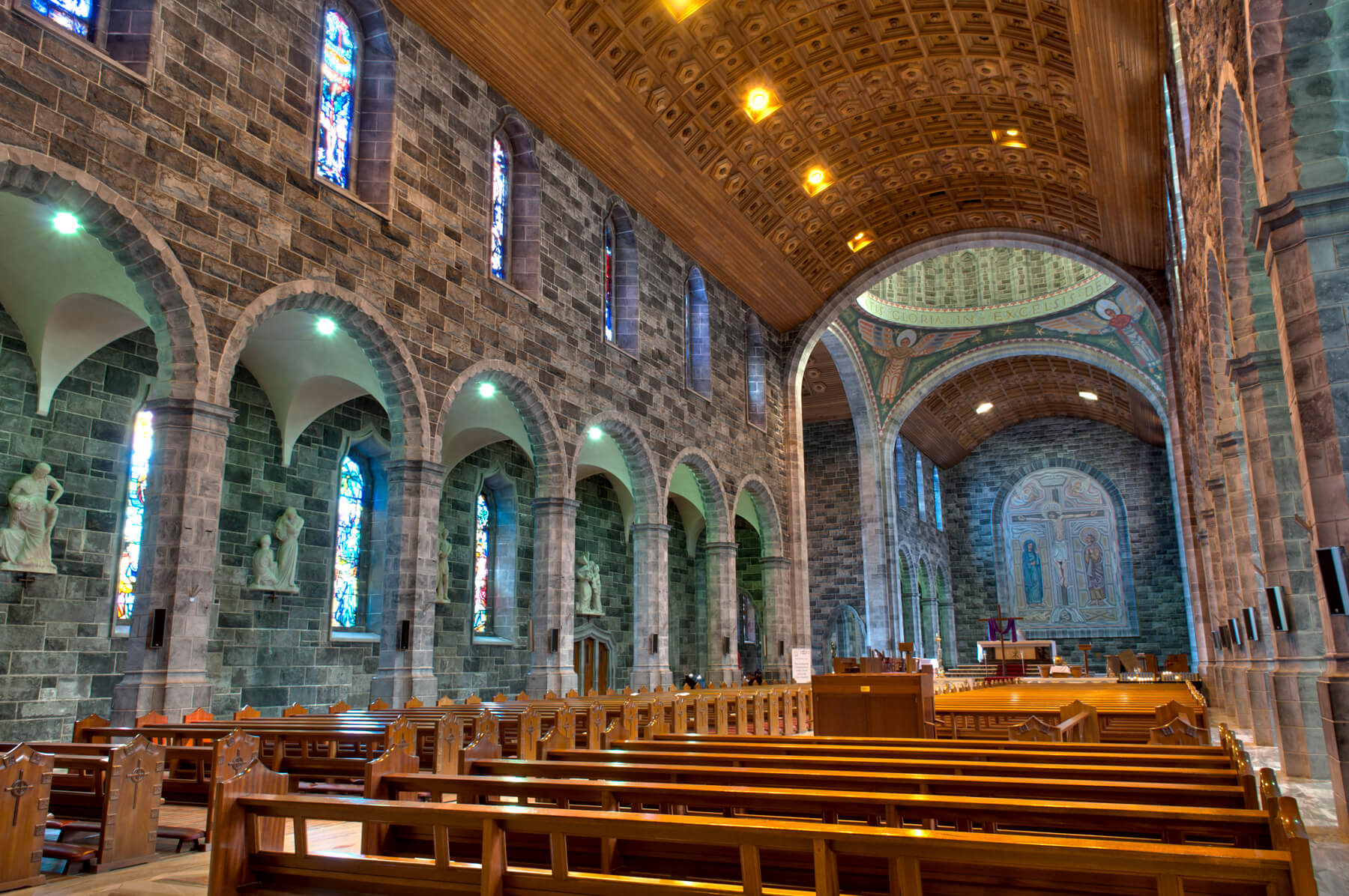 Interior photo of Galway Cathedral, Galway Interior of the Cathedral of the Ascension of the Virgin Mary and St. Nicholas