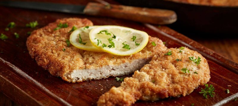 Schnitzel in Germany Schnitzel dish