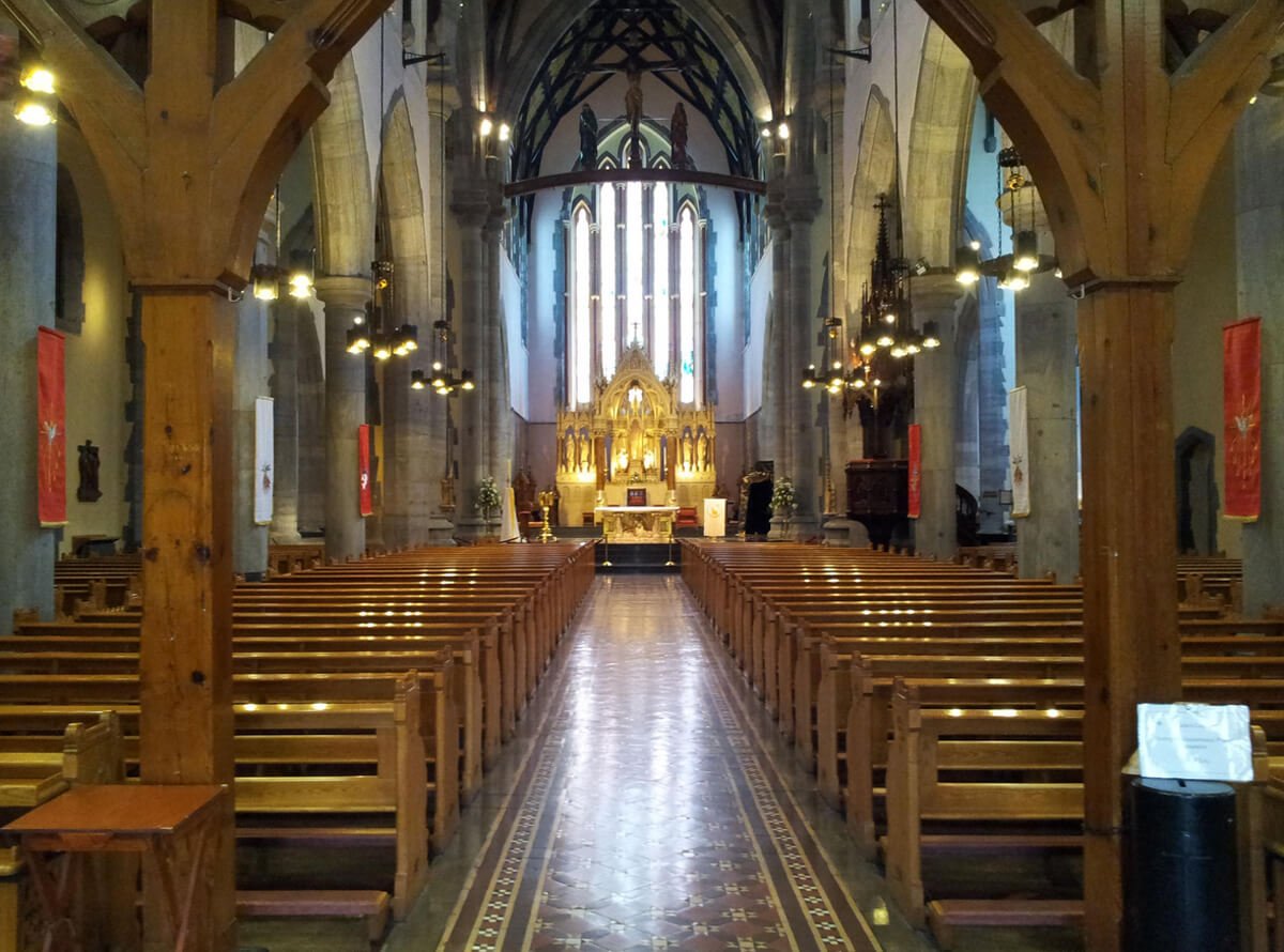 Interior of the Cathedral of St. John the Baptist St. John's