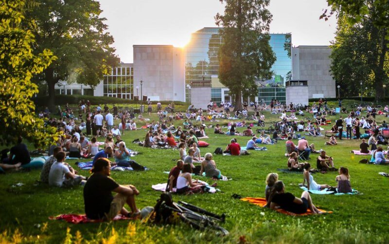 Stadtgarten Park, Essen, Germany