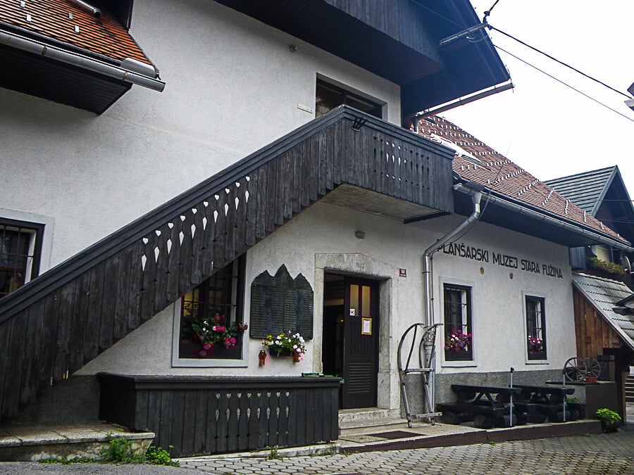 We visited the local museum in Stara Fuzina Museum in Stara Fuzhina