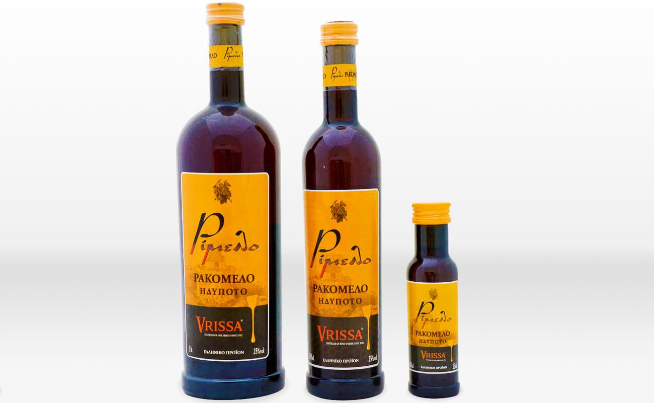 Photos of 3 bottles of Rakomelo drink Rakomelo alcoholic drink