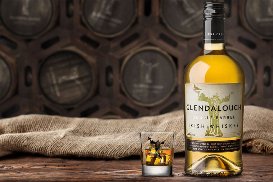 Bottle of Irish whiskey Irish whiskey