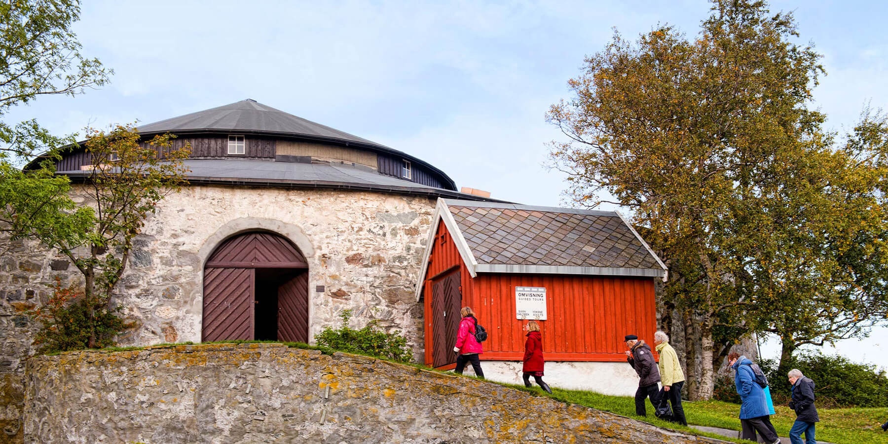 Photo of the ancient fortress Island Munkholmen on Munkholmen Island Tour of the ancient fortress of Island Munkholmen