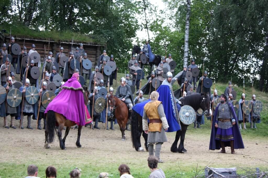 Photo of the festival dedicated to Saint Olaf Festival dedicated to St. Olaf