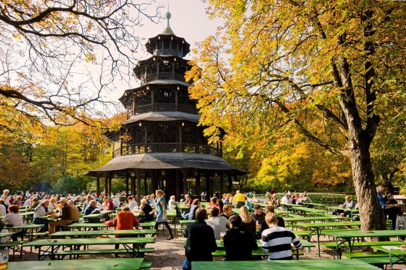 Chinese Tower in the English Garden Chinese Tower