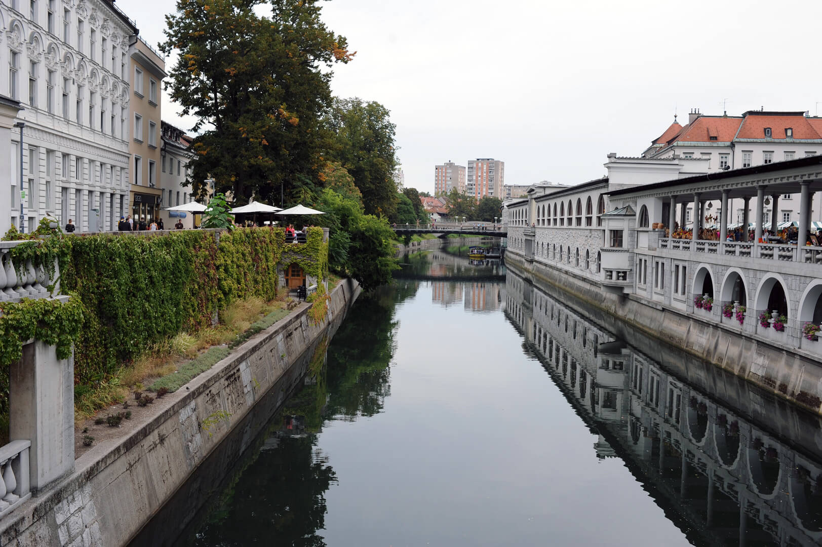 Photo of the Ljubljana River Ljubljana River