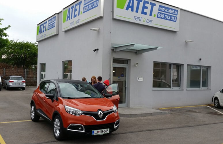 Photo of a rented car Rent a car