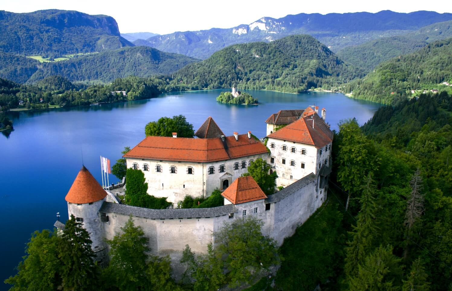 Top photo of Bled Castle Bled Castle in Slovenia