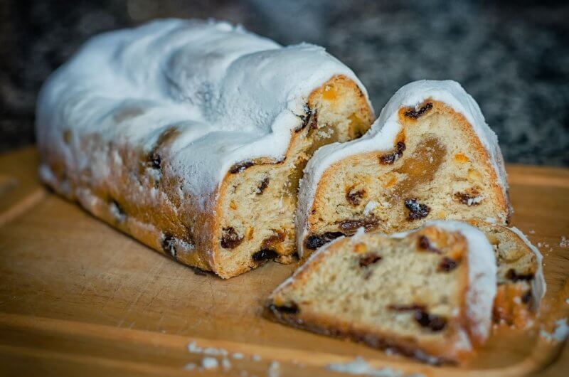 Stollen Cake in Germany Stollen Cupcake