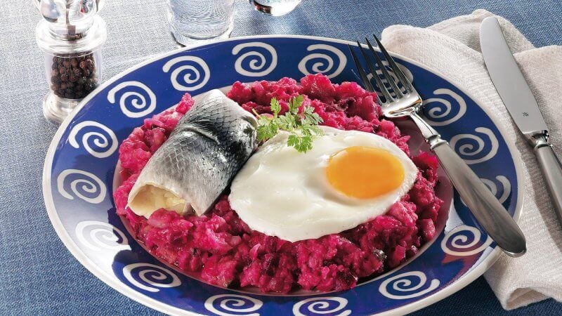 Laubskaus in Germany Laubskaus dish