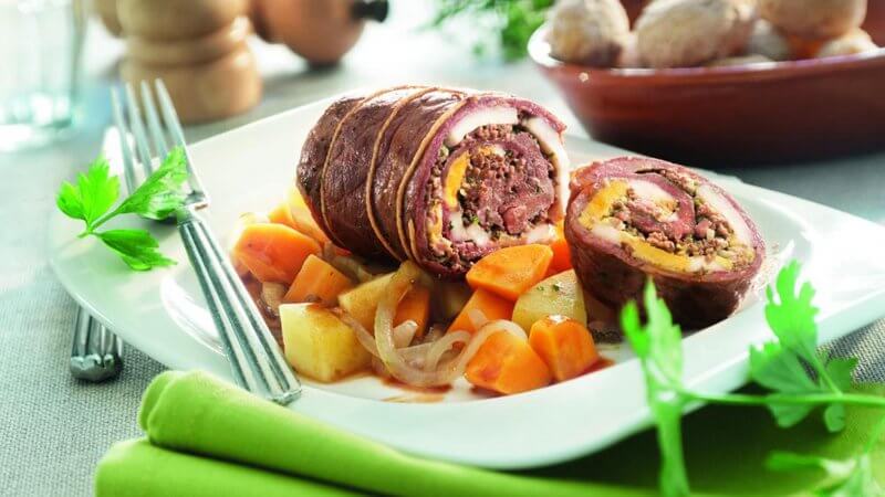 Beef rolls in Germany Beef rolls